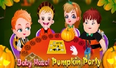 Baby hazel pumpkin party